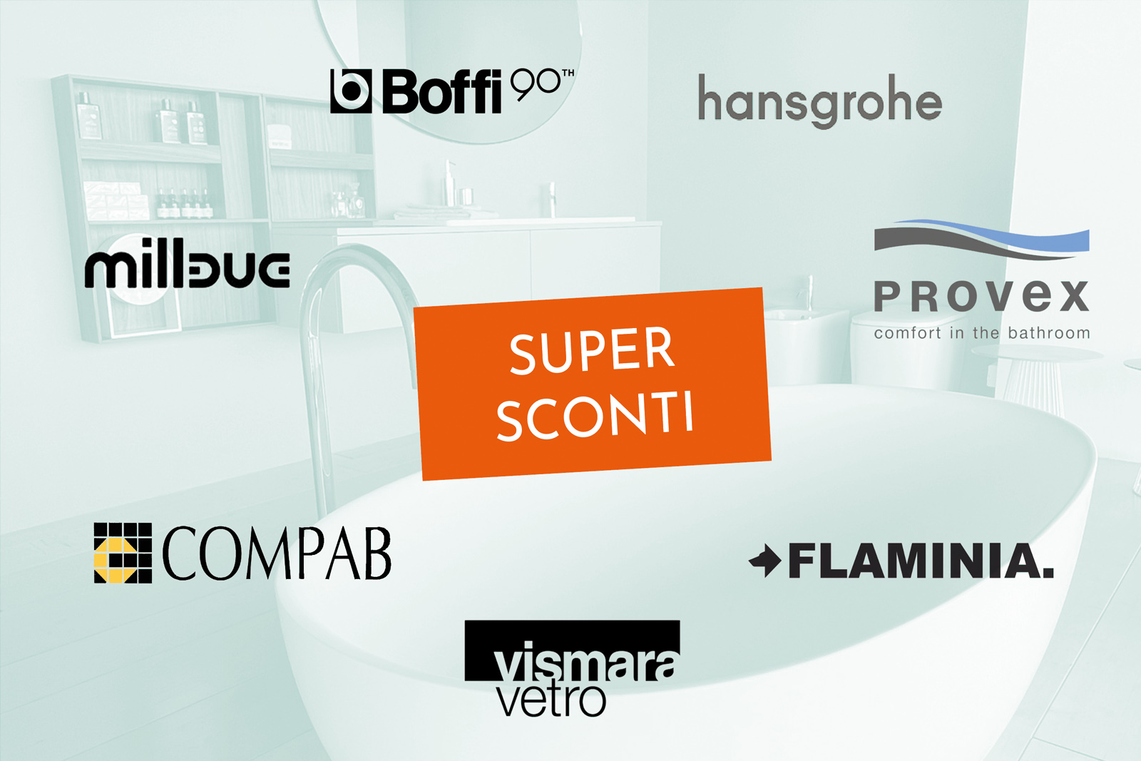 Super Sconti su grandi marchi arredobagno. DIQUIGIOVANNI Cornedo Vicentino, Arzignano, Valdagno, Vicenza, Schio, Thiene, Marostica, Bassano del Grappa